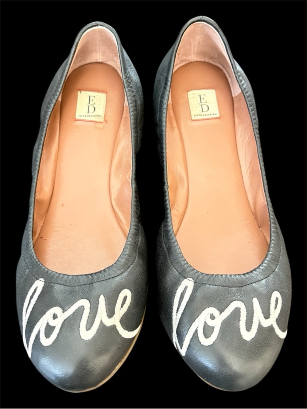 Ellen Degeneres | 'Love' Ballet Flats - Picture 2 of 6
